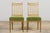 Late 19th Century Antique French Louis XVI Style Giltwood Dining Chairs in Green Mohair, Set of 6 For Sale - Image 5 of 18