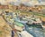 Gerta Springer, Holiday Boats in the Harbor, 1935, Oil on Canvas, Framed For Sale - Image 17 of 17
