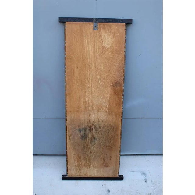 Italian Decorative Panel in Enamel Inspired Almond Blossoms and Birds, Japan, 1950s For Sale - Image 11 of 13