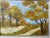 1970s Vintage Impressionist Autumn Landscape Oil on Masonite Board – Framed For Sale - Image 10 of 14
