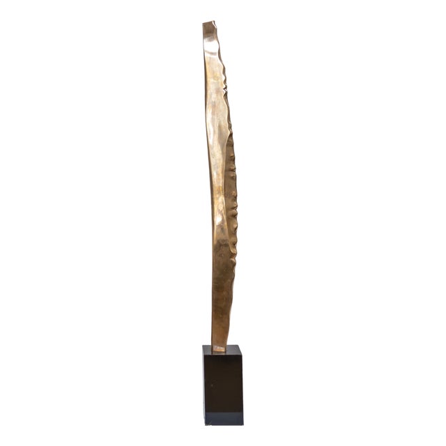 Roland Berger, Pillar in Motion, Bronze For Sale