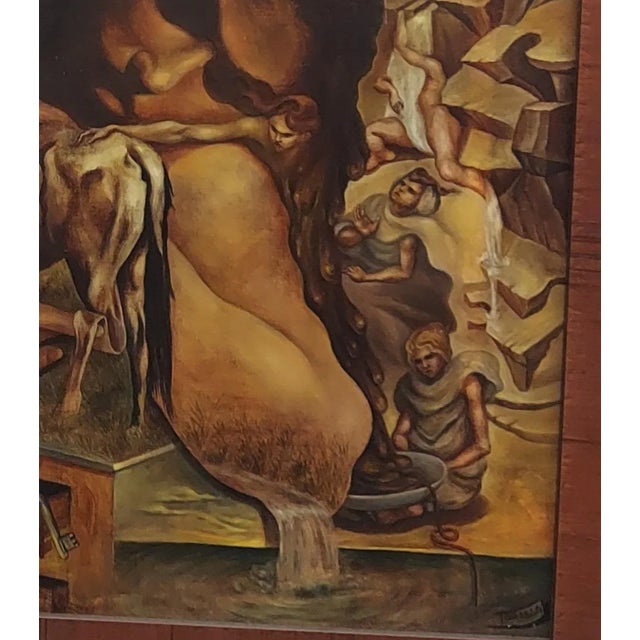1980s Eduardo Torassa, Argentina Artist Oil Painting For Sale - Image 5 of 10