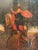 Depicting Saint George on Horseback Slaying the Dragon, 1800s, Oil on Panel For Sale - Image 3 of 7
