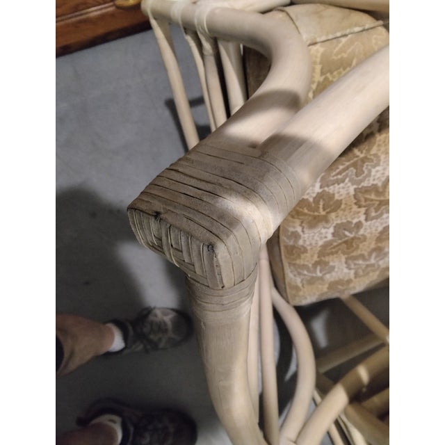 1980s 1980s Pair of Ficks Reed Lounge Chairs For Sale - Image 5 of 11