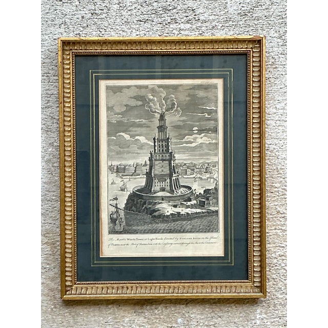 Celebrate the enduring legacy of one of the Seven Wonders of the Ancient World with this antique architectural engraving...