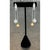 Vintage Pearl Drop Clip on Earrings For Sale - Image 4 of 12