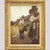 This finely executed rural scene depicts a young boy leading a donkey through a tranquil Devon village of thatched...