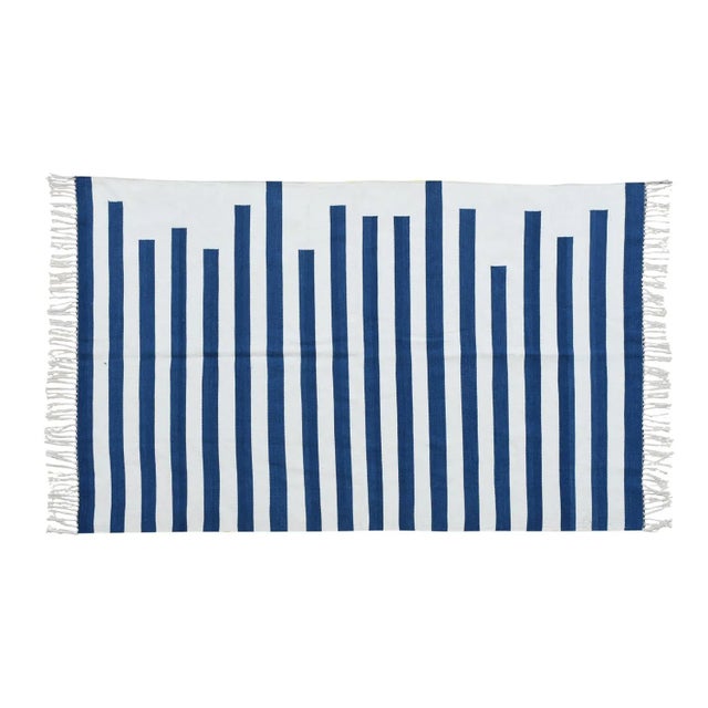 Not Yet Made - Made To Order Vigga Rug, 9x12, Blue For Sale - Image 5 of 5