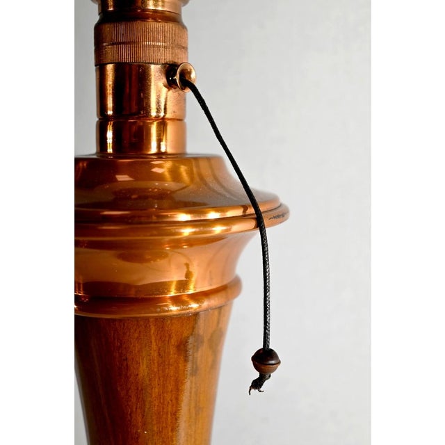 Brown Large Art Deco Table Lamp from Mazda, 1930s For Sale - Image 8 of 18