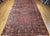 Antique Oversized Persian Sarouk Area Rug, Hand-Knotted Wool, Allover Floral Pattern, 10x17, Red & Navy For Sale - Image 11 of 18
