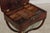 Brown Antique English 19th Century Mahogany Sewing Work Table For Sale - Image 8 of 18