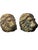 Mid-20th Century Brass Lion Bookends For Sale - Image 4 of 8