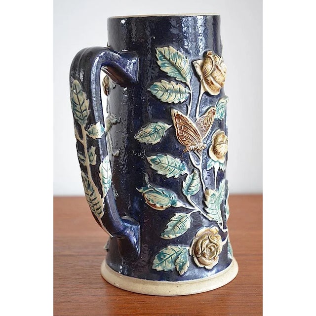 Biedermeier Mug from Mettlach, 1840 For Sale - Image 4 of 10