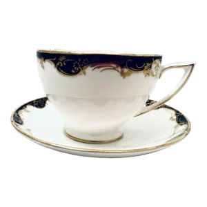 Versaille H5285 by Minton Bone China Made in England Demi Tea Cup and Saucer Set