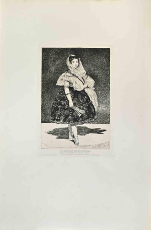 Édouard Manet, Lola De Valence, 1862, Etching