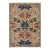 Modern Kazak Style Hand-Knotted Wool Rug – Geometric Tribal Design in Terracotta For Sale