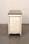 18th C. French Serpentine Commode in Cream For Sale - Image 10 of 12