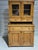 Antique Pine Kitchen Dresser From England This dresser is in two pieces. It has the keys. Notice the carved decoration. We...