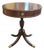 1940s Mahogany Drum Center Table For Sale