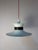 White and Black Hanging Lamp by Bent Nordsted for Lyskaer Belysning For Sale - Image 4 of 11