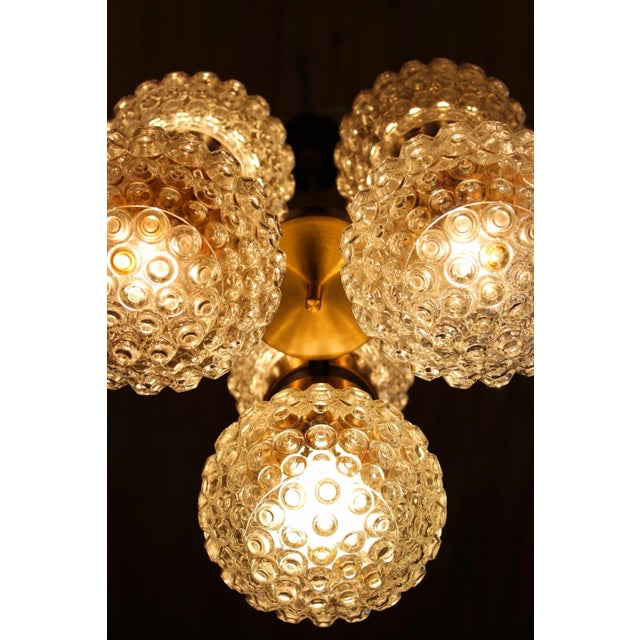 1960s Mid-Century Modern Pendant Lamp from Napako, 1970s For Sale - Image 5 of 17