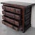 1920s 20th Catalan Spanish Baroque Carved Walnut Tuscan Four Drawers Chest of Drawers For Sale - Image 5 of 10
