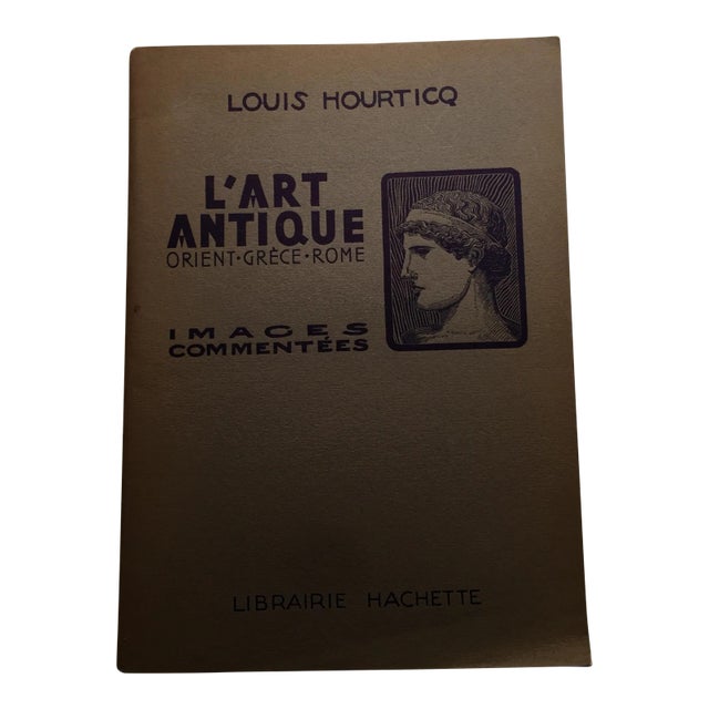 1936 L' Art Antique Librairie Hachette For Sale