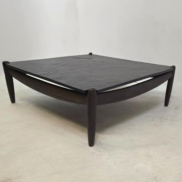 Brutalist Coffee Table by Carl Straub, 1960s For Sale - Image 4 of 5