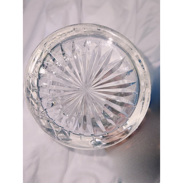 1950s Signed Stuart Crystal "Glengarry" Pitcher - 1 Quart - Hand-Cut Lead Crystal For Sale In Houston - Image 6 of 6