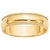 14 Karat Gold Milgrain Half Round Comfort Fit Wedding Band 8.5 Grams For Sale - Image 15 of 18