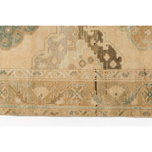 1960s Geometric Anatolia Vintage Carpet For Sale - Image 5 of 10