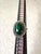 1960s Vintage Sterling Silver and Malachite Ring For Sale - Image 5 of 5