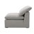 Contemporary Sky Modular Armless Chair, Slate For Sale - Image 3 of 6
