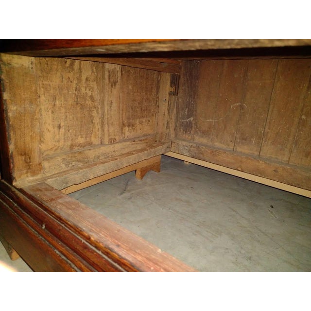 19th Century Antique Anglo-Burmese Colonial Inlaid Teak Chest of Drawers For Sale - Image 6 of 10