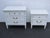 French Shabby Chic Painted Nightstand Side End Table 6571 For Sale - Image 11 of 11
