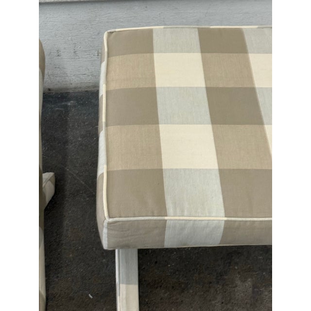 2020s Ballard Designs X Benches, Pair For Sale - Image 5 of 12