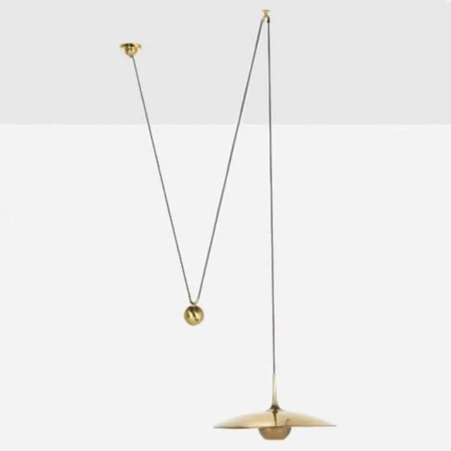 1980s Onos Fixture with Side Counter Weights attributed to Florian Schulz, 1980 For Sale - Image 5 of 9