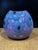 Poole Pottery Purse Vase. Size 19 cms tall, 20 cms wide.