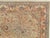 Antique Mahal Rug, Handmade Oriental Rug, Pale Green, Rust and Navy Blue For Sale - Image 13 of 18