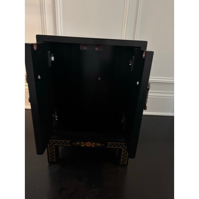 Chinoiserie Style Accent Table/Cabinet For Sale - Image 10 of 11