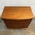 Mid-Century Modern Danish Modern Teak and Oak 4 Drawer Bow Front Chest in the Manner of Kai Kristiansen, Circa 1960s For Sale - Image 3 of 6
