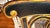 Maitland-Smith Neoclassical Black Lacquer & Gilt Upholstered Settee For Sale - Image 11 of 18