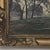 Antique Framed Oil Painting on Canvas Signed DeMeer ~ 'View of Bruges' For Sale - Image 13 of 15