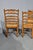 Golden Oak Ladder Back Dining Chairs, 1920, Set of 8 For Sale - Image 3 of 8