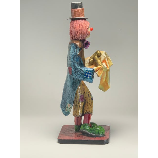1980s Oskar Raoul Clown Signed by Artist For Sale - Image 9 of 9