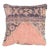 Oushak Rug Peach Pillow Cover 20'' X 20'' For Sale