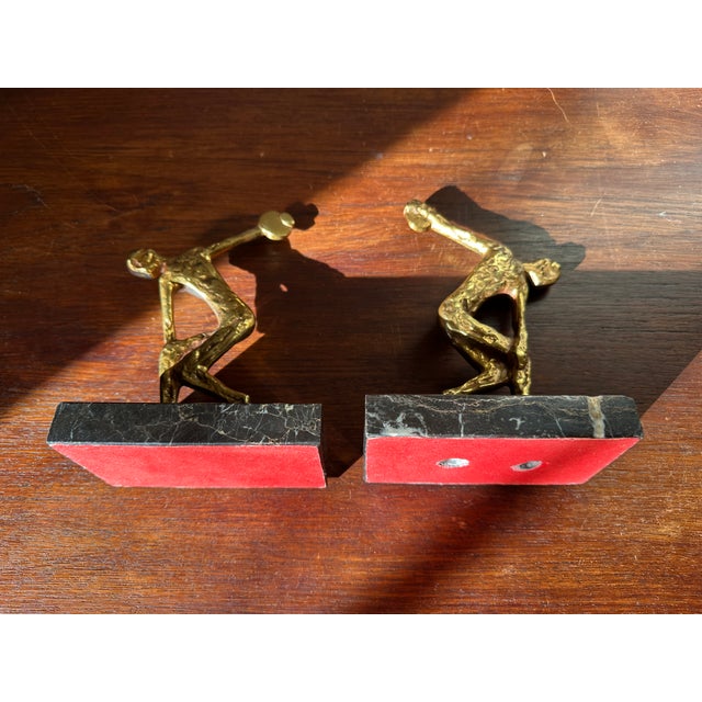 Vintage Brutalist Bookends, 1970s, Set of 2 For Sale - Image 13 of 17