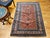 Textile Antique Caucasian Shirvan Area Rug, Handwoven Wool, Prayer Pattern, 1890s, 4' x 5' For Sale - Image 7 of 16