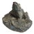 English Antique Cast Stone Garden Frog Fountain For Sale - Image 3 of 4