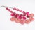 Dominique Denaive Paris Pink Resin Choker Necklace with Charms For Sale - Image 4 of 14